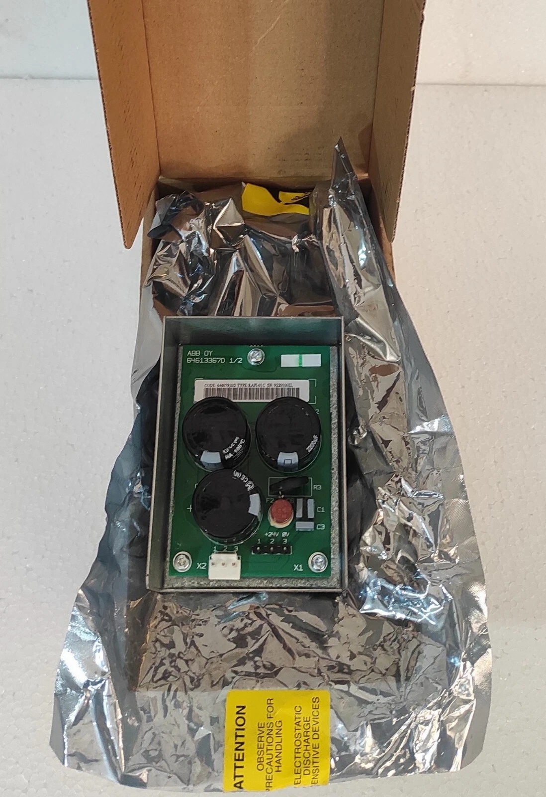 ABB RAP1-01C / RAPI - 01C ADAPTER BOARD CODE 64607910D *New*